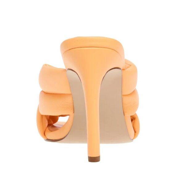 Steve Madden Women's Tenacity quilted high heel sandal Peach Size US 9 NWOB - Picture 5 of 9